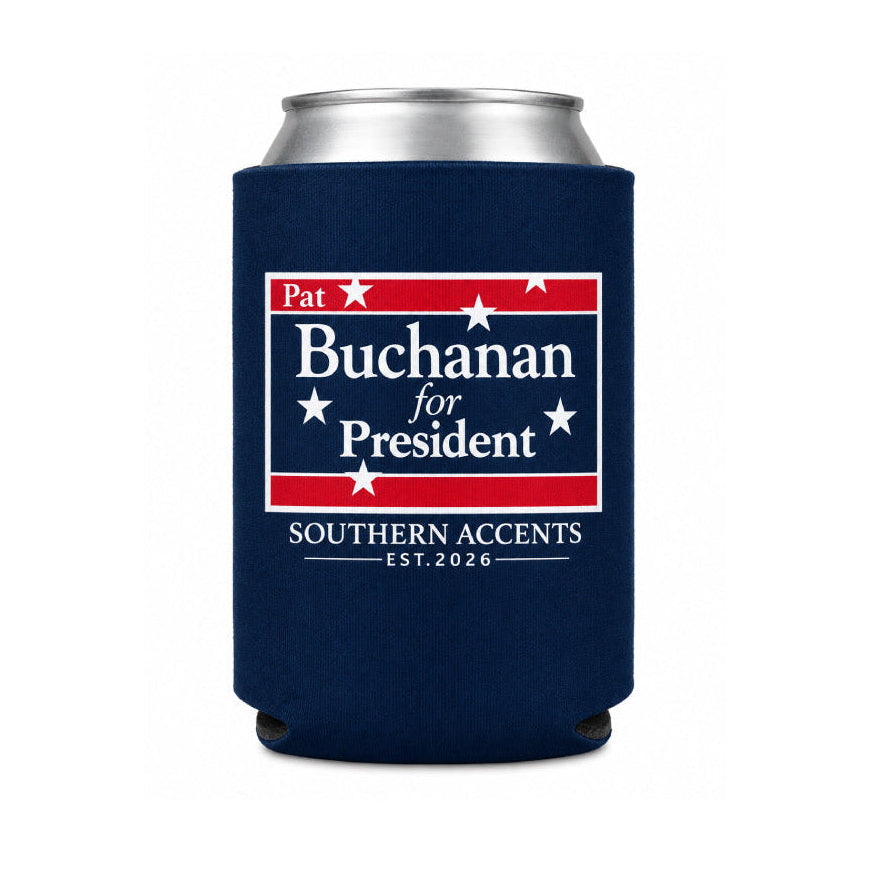 Buchanan for President Koozie 2 Pack