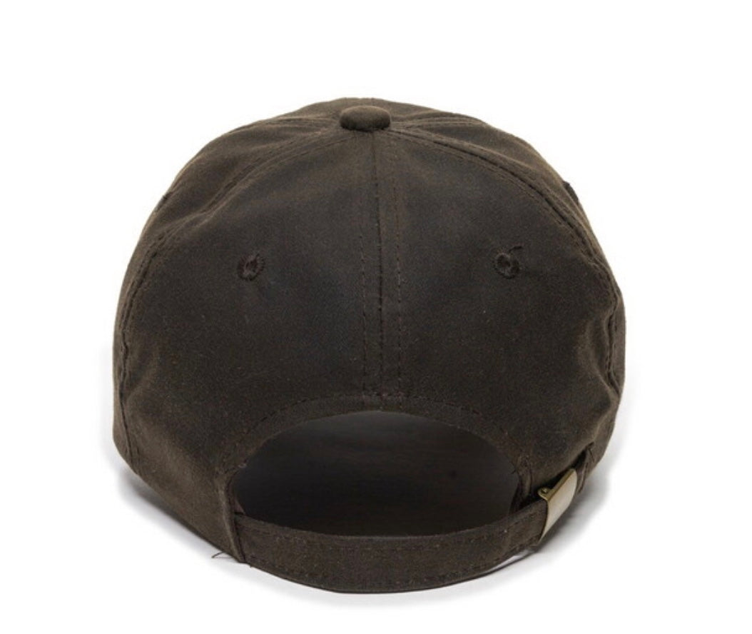 Waxed Canvas Logo Hat