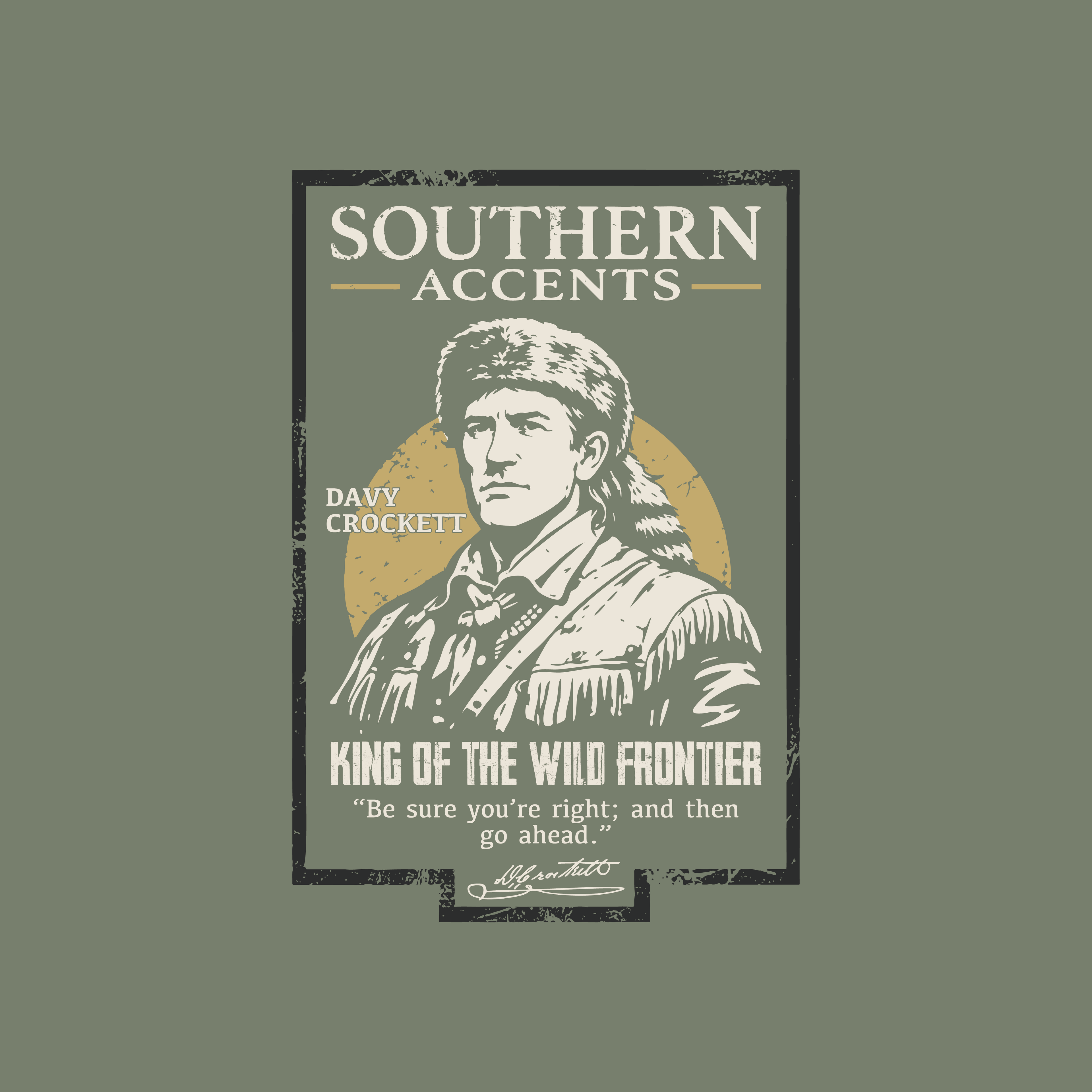 Davy Crockett Tee